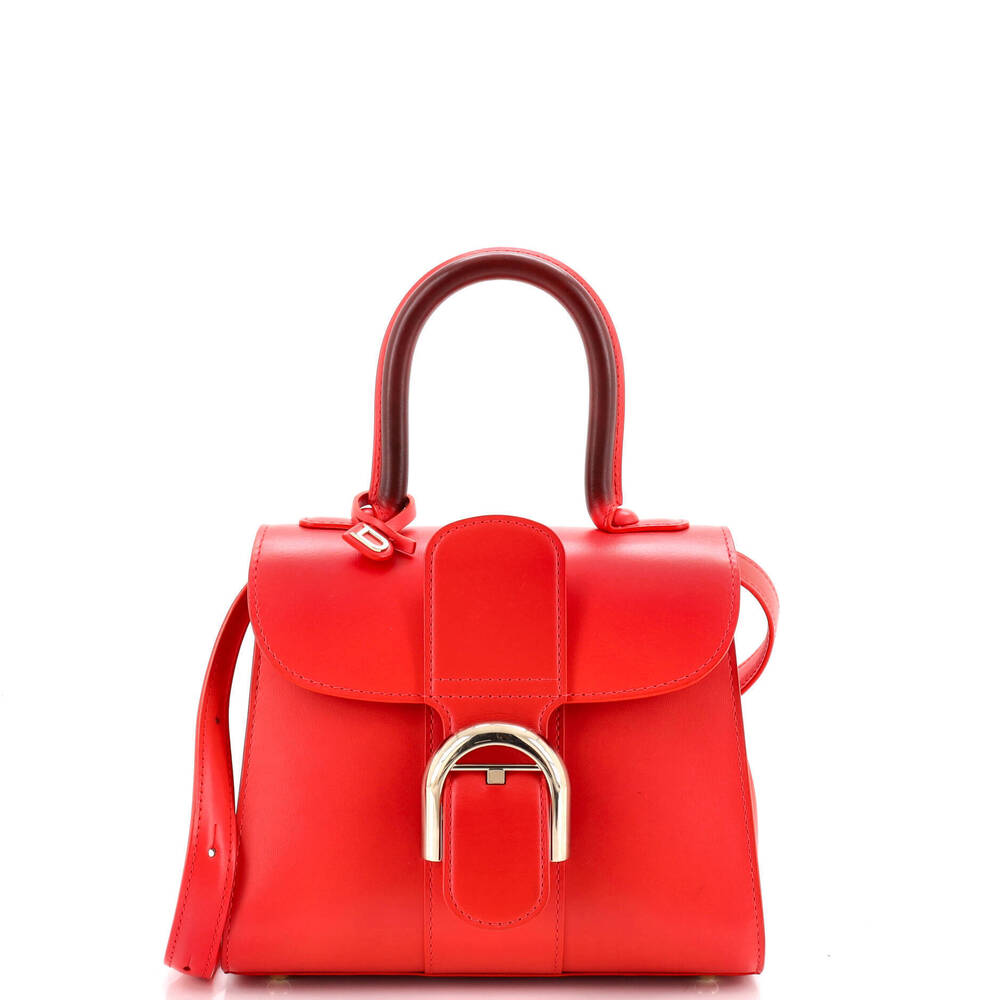Delvaux Mini Brillant Top Handle Bag Leather